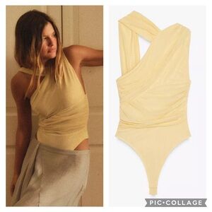 Zara Yellow Bodysuit
